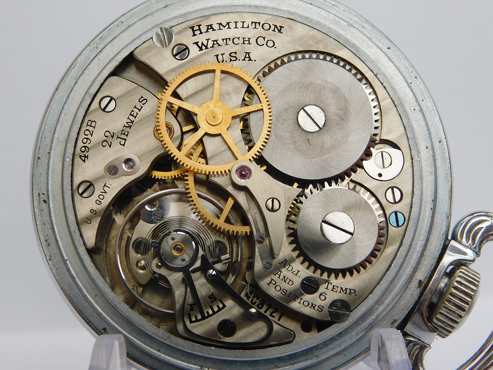 Thumbnail: Hamilton 4992B Master navigation Watch