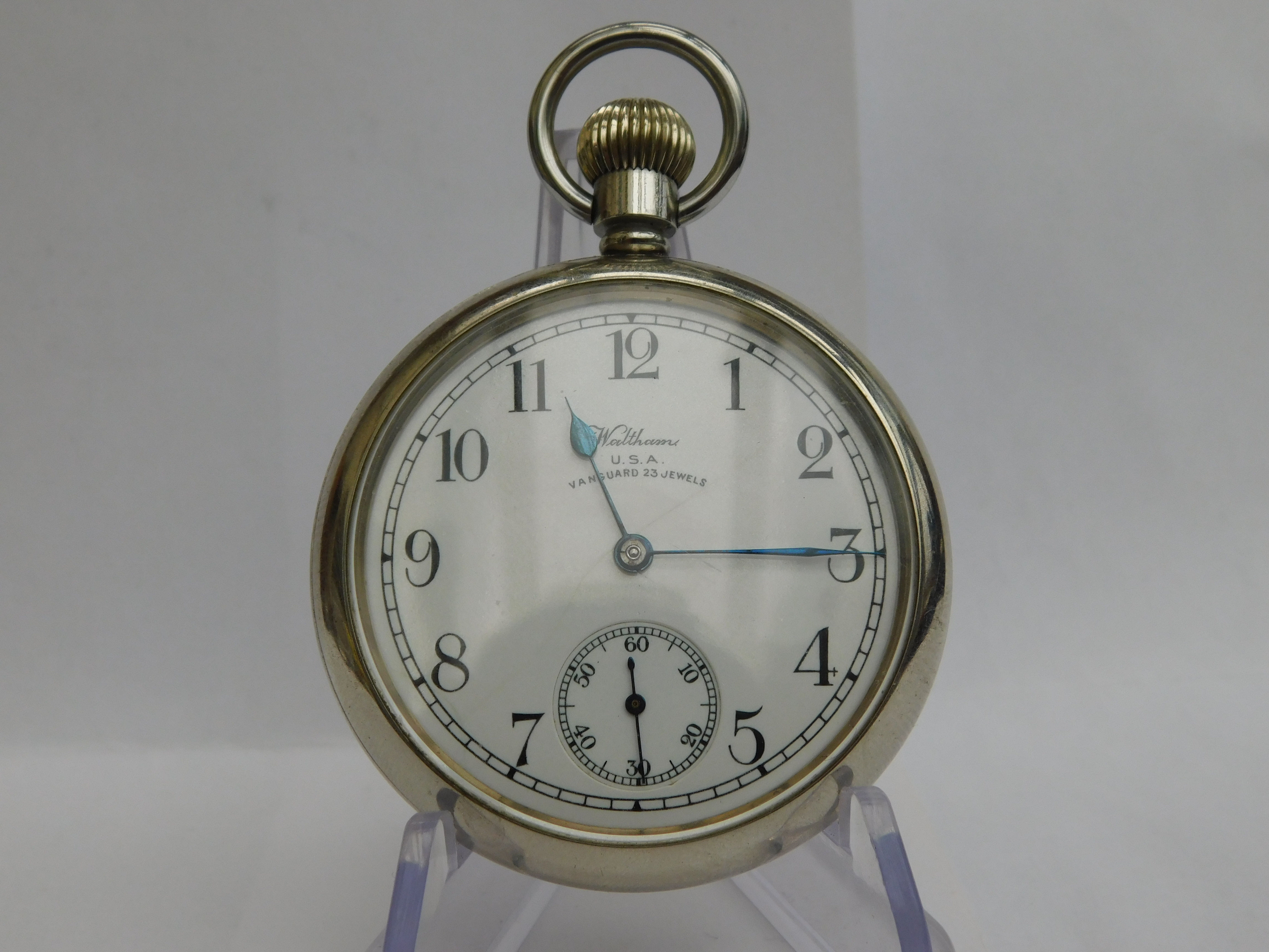 16s Waltham 23j Vanguard Railroad watch.
