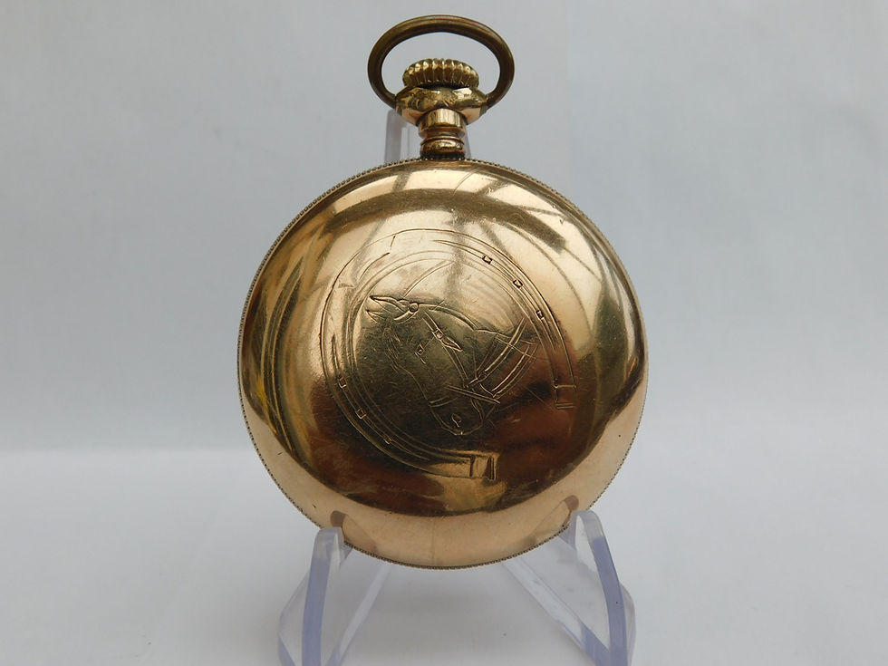Thumbnail: 18 size 23 jewel Waltham Vanguard Railroad watch.