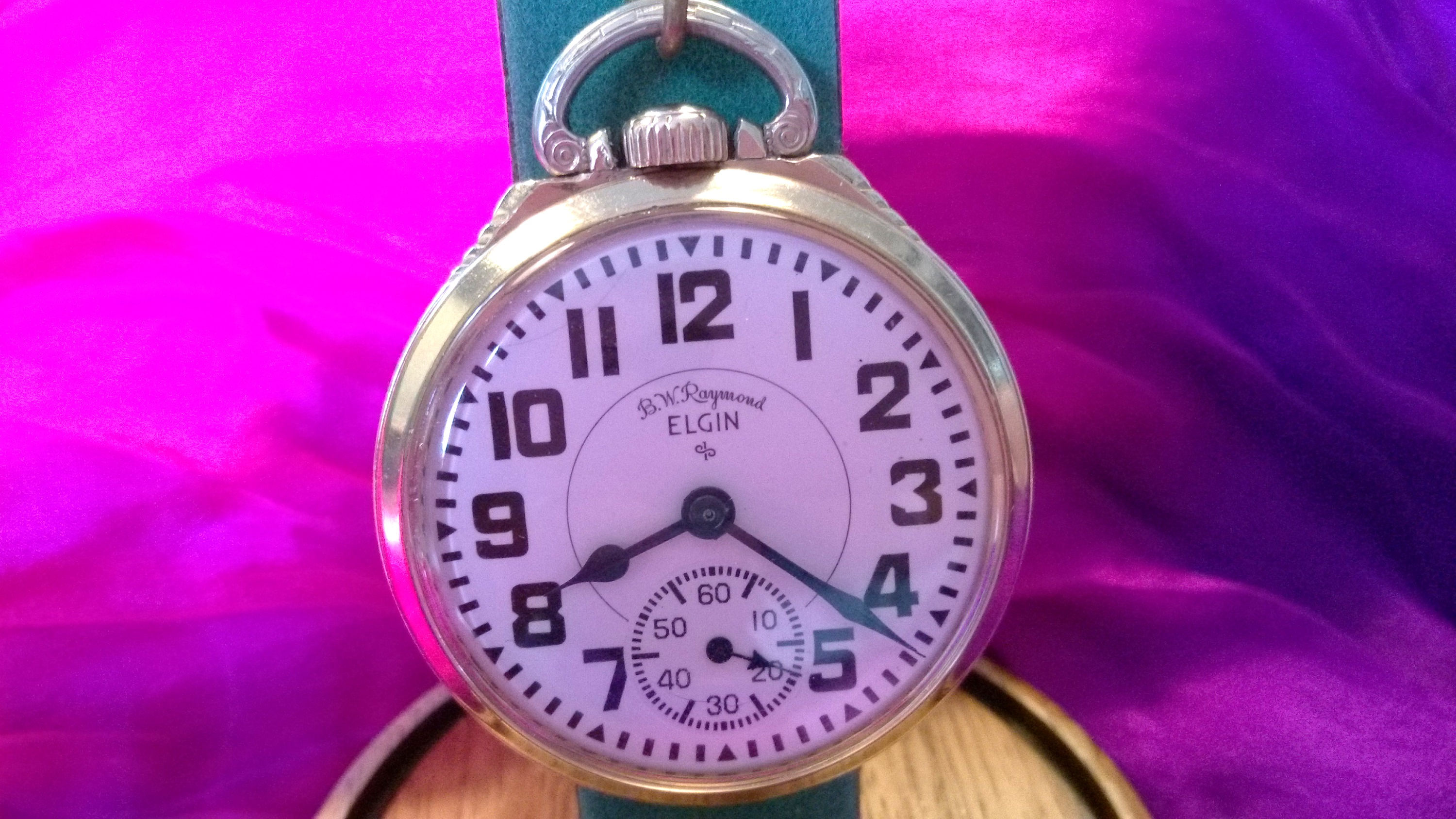All original 16s Elgin "B.W.Raymond" 21j Railroad watch