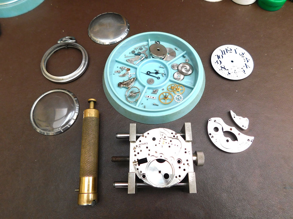 Thumbnail: Hamilton 992B railroad. Stainless Steel case. Serviced!