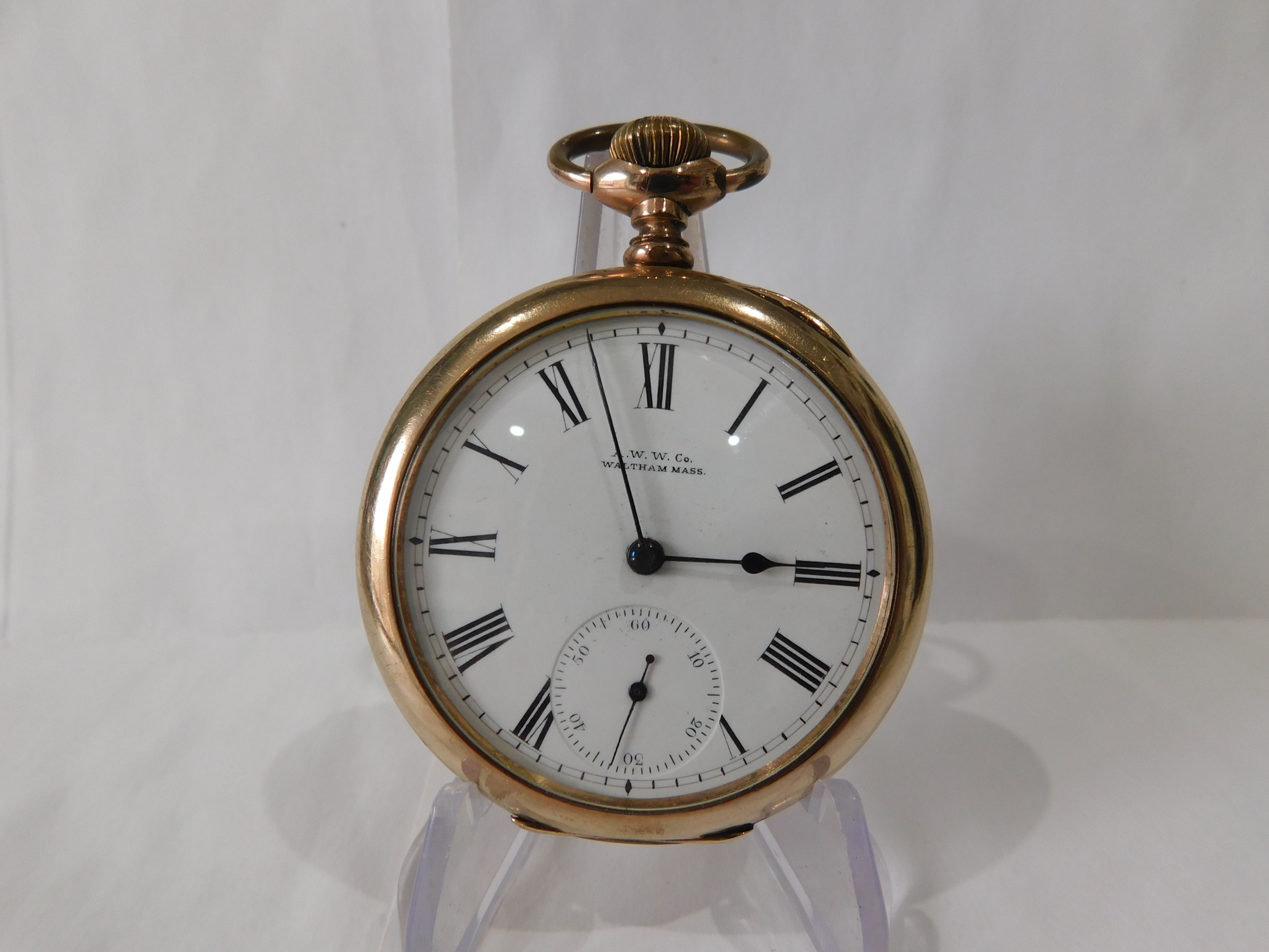 16s Waltham model 1888 7 jewels, fairly scarce pocket watch.