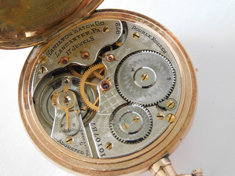 Thumbnail: Nice 17 jewel Hamilton 972.