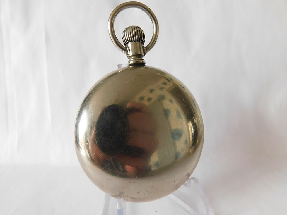 Thumbnail: Waltham 21j "Crescent Street" Railroad pocket watch.