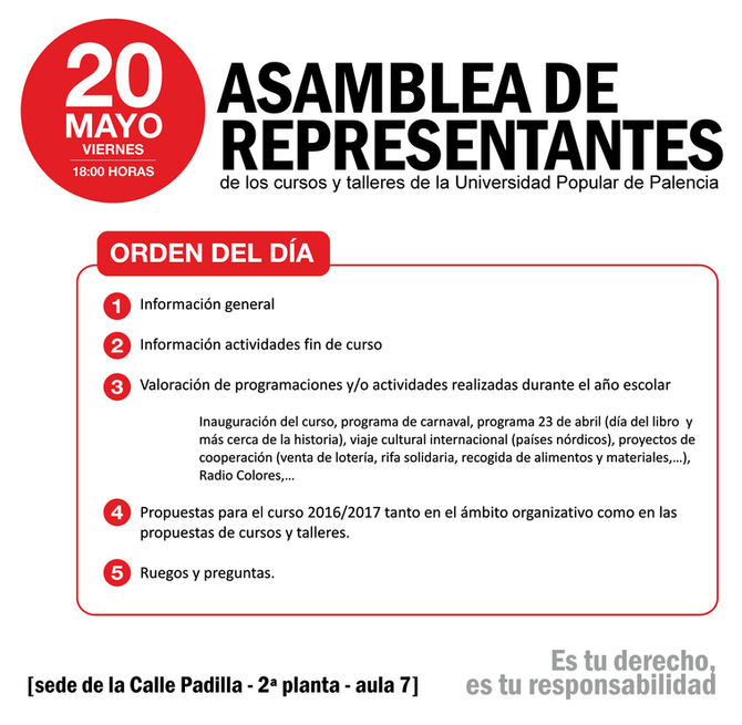 Asamblea de Representantes (20 de Mayo)