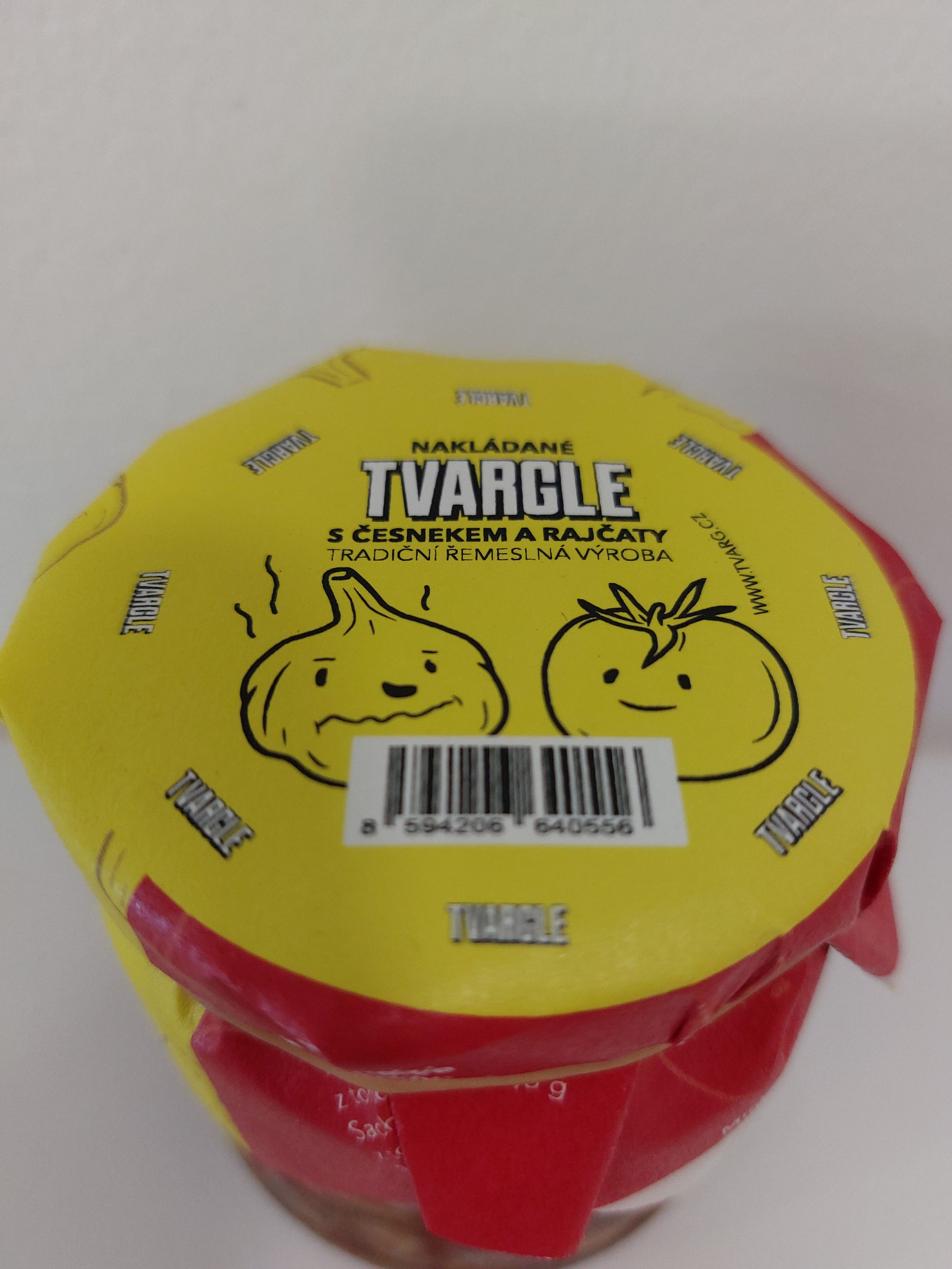 TVARGLE - nakládané s česnekem a rajčaty