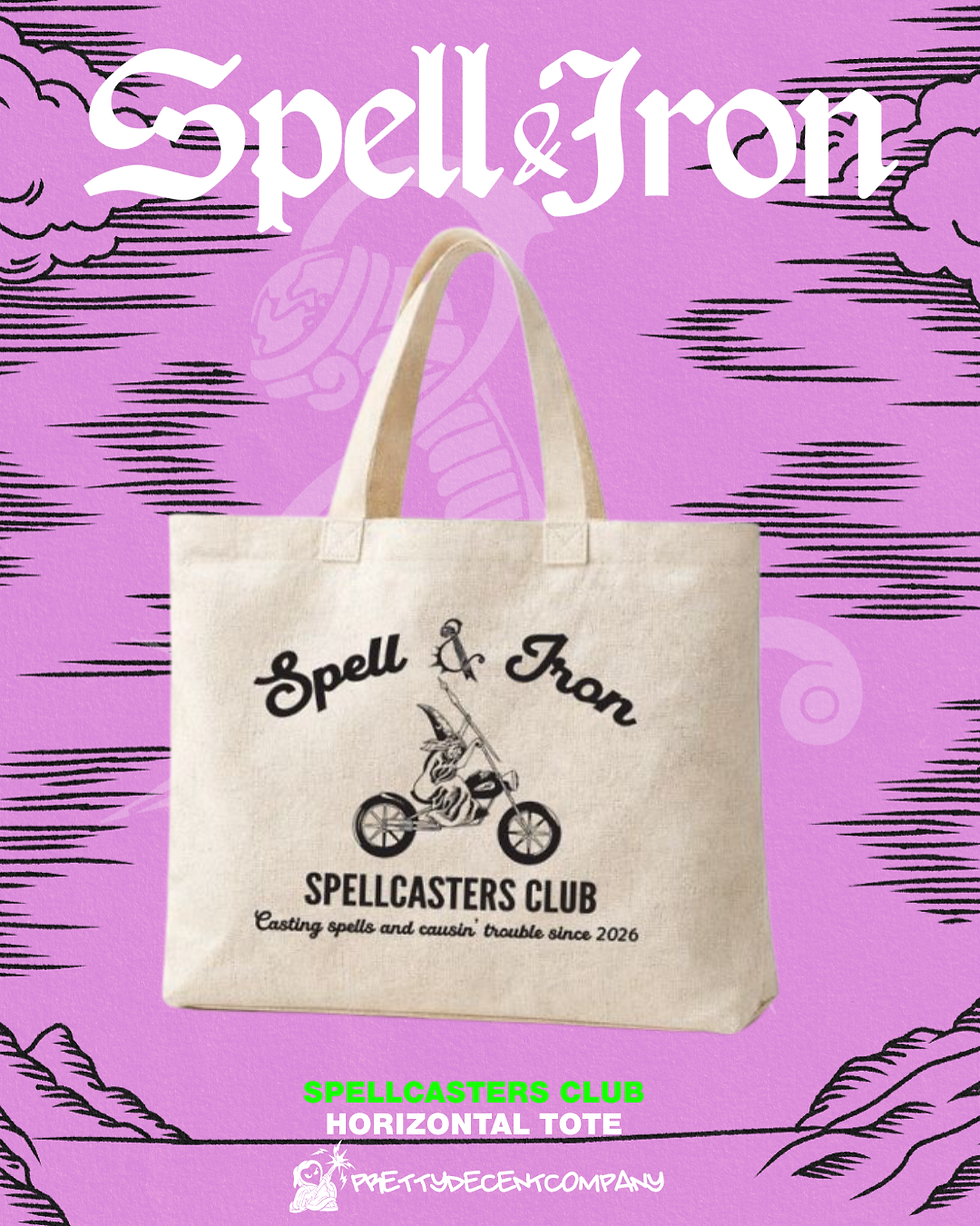 Thumbnail: SPELLCASTERS CLUB HORIZONTAL TOTE