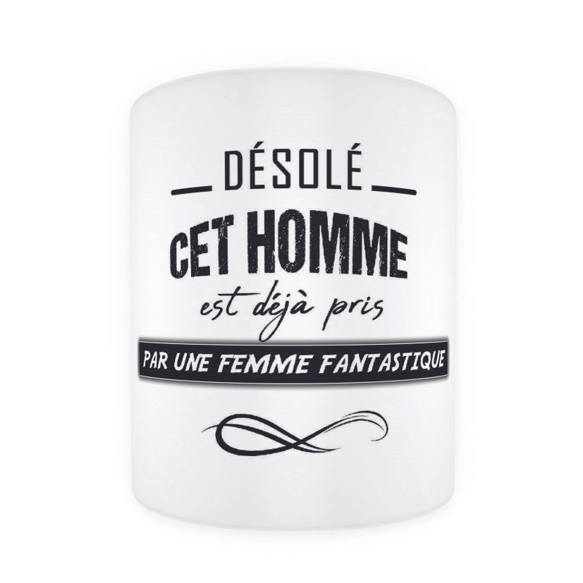 Mug H14 - Désolé, cet hommes est déjà pris...