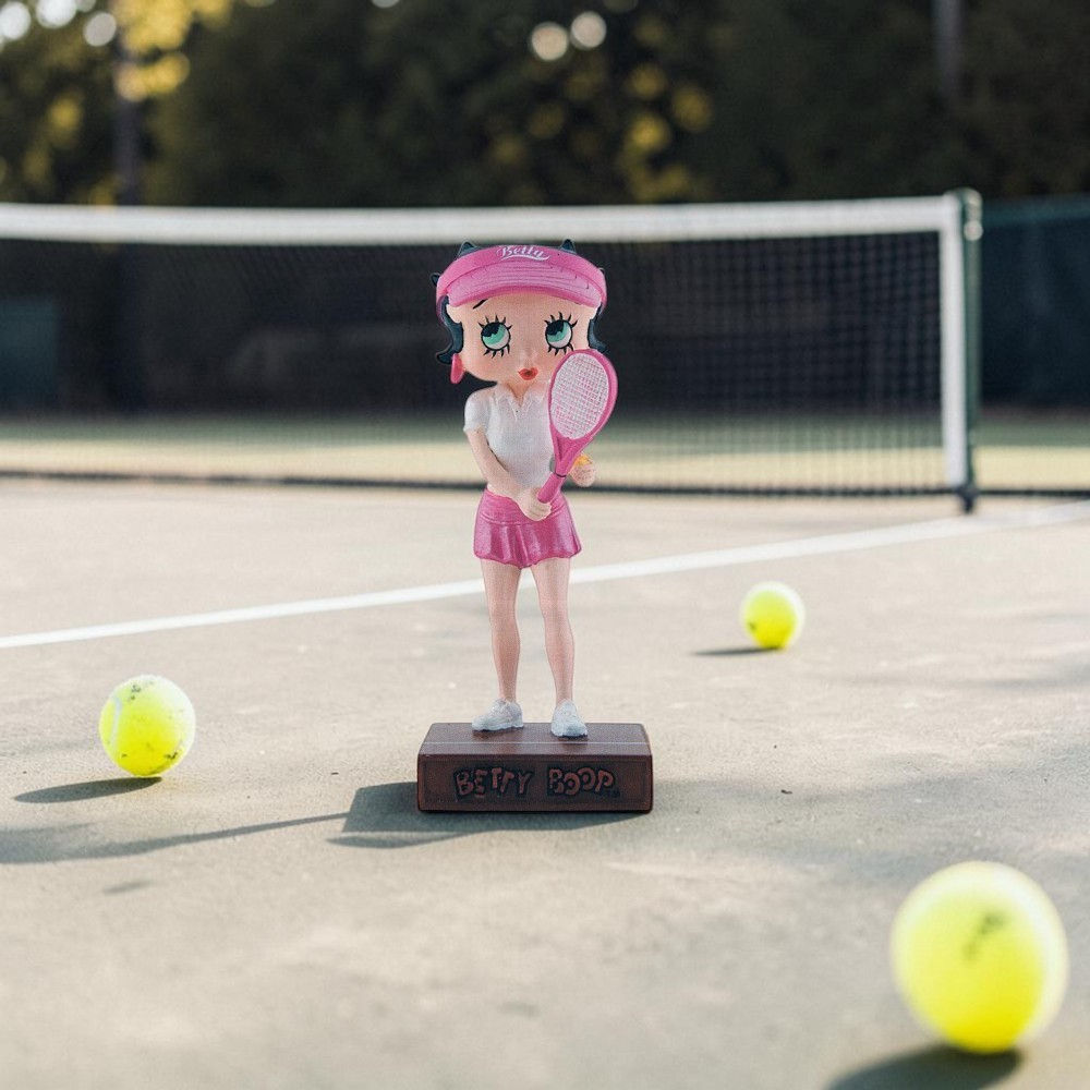 Figurine Betty Boop Joueuse de tennis