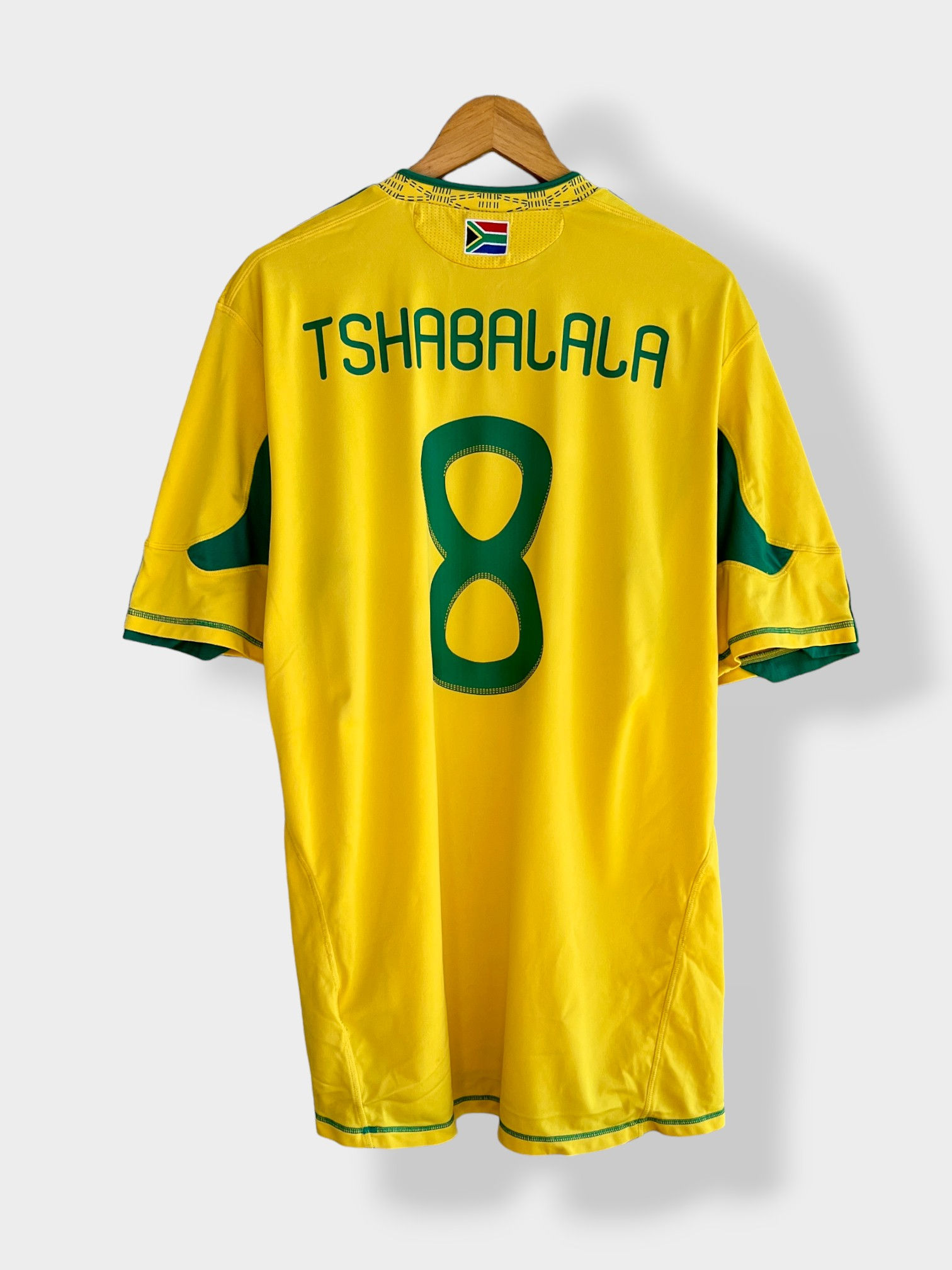 adidas South Africa 2010 Home Jersey - Tshabalala #8 - 2XL - USED: Very Good