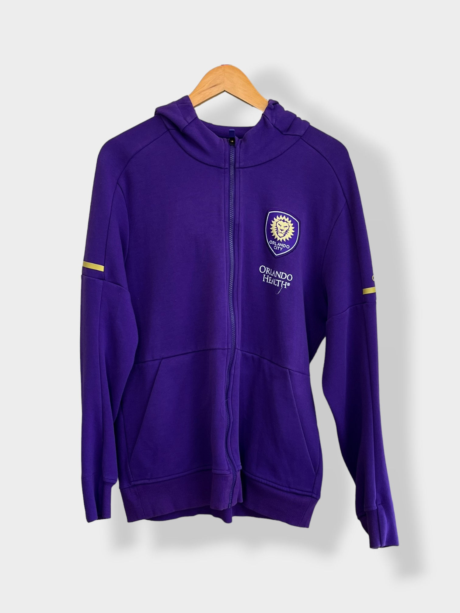 adidas Orlando City Travel Jacket - L - USED: Very Good