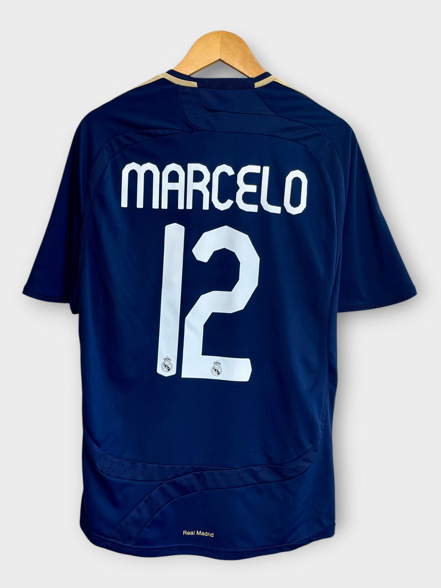 adidas Real Madrid 07/08 Away Jersey - Marcelo #12 - M - USED: Excellent