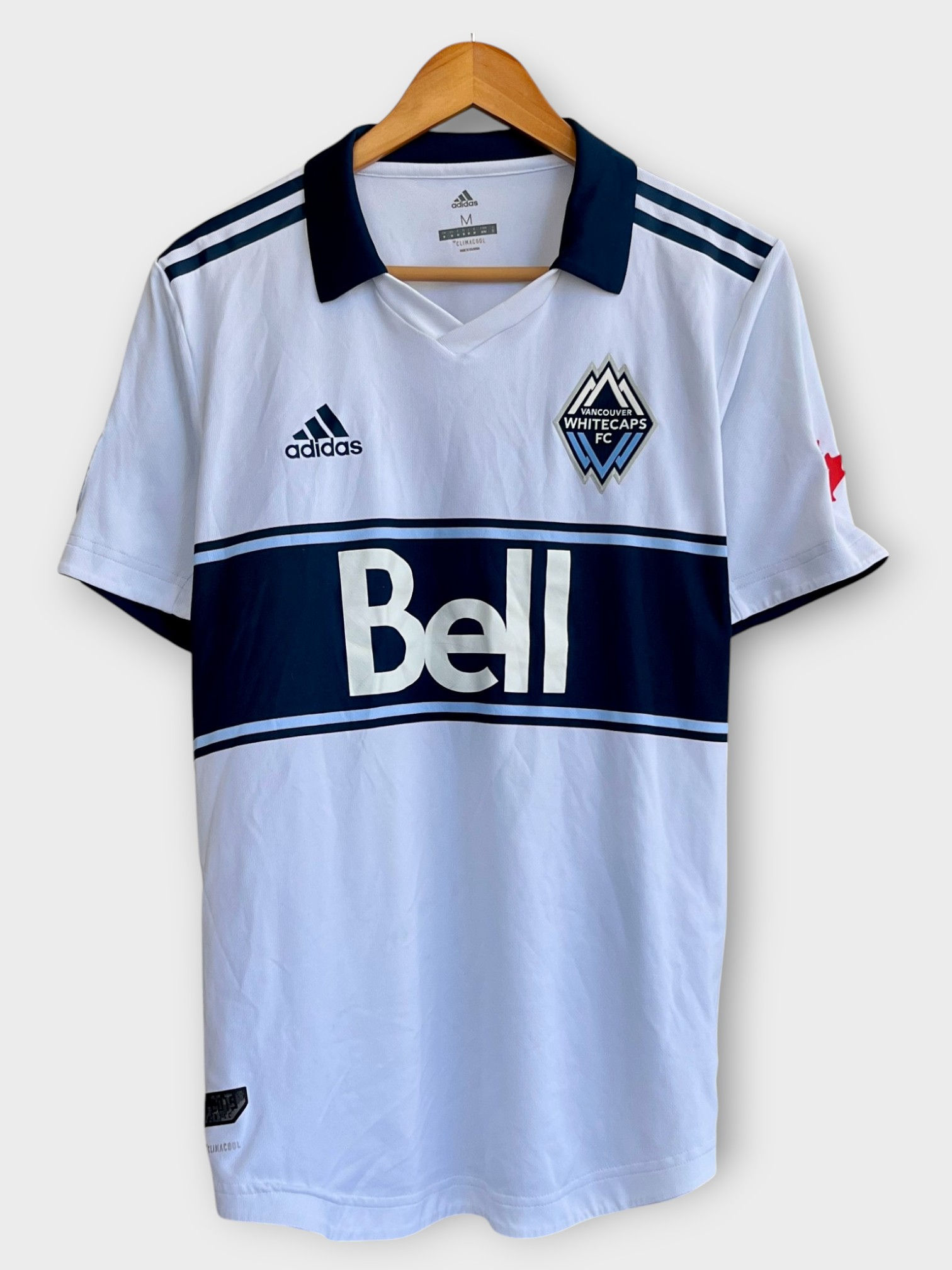 adidas Vancouver Whitecaps 19/20 Home PV Jersey - M - USED: Excellent