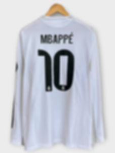 adidas Real Madrid 25/26 Home LS PV Jersey - Mbappé #10 - XL - USED: Excellent