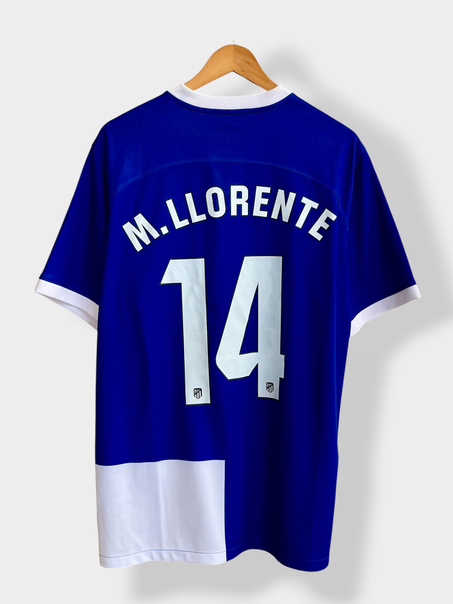 Nike Atletico Madrid 23/24 Away Jersey - M. Llorente #14 - XL - USED: Very Good