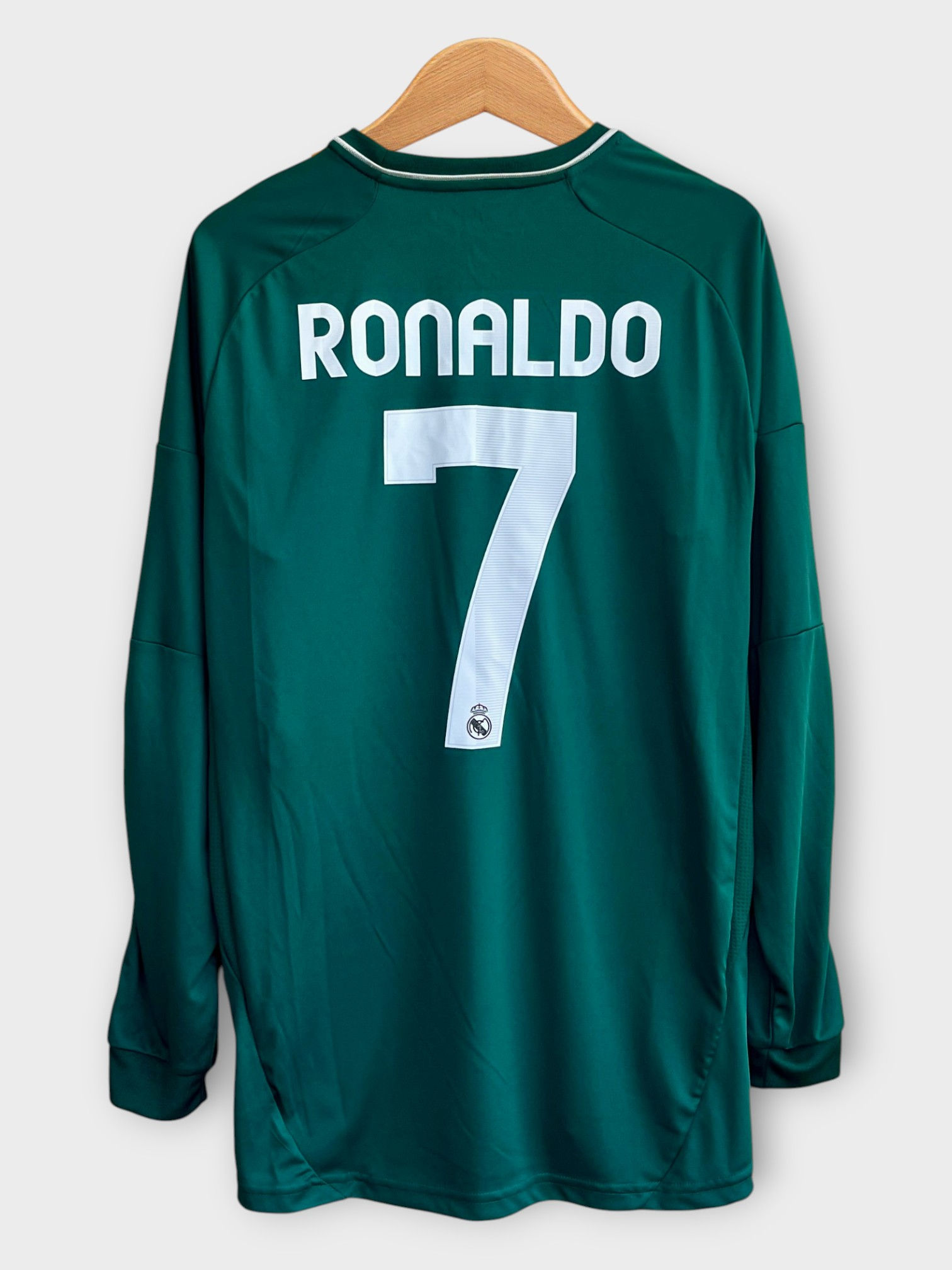 adidas Real Madrid 12/13 Third LS Jersey - Ronaldo #7 - XL - USED: Excellent