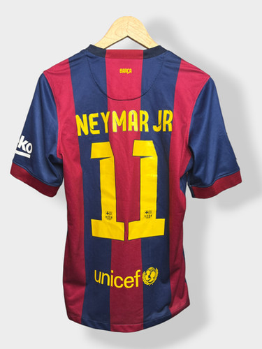 Nike Barcelona 14/15 Home PV Jersey - Neymar JR #11 - M - USED
