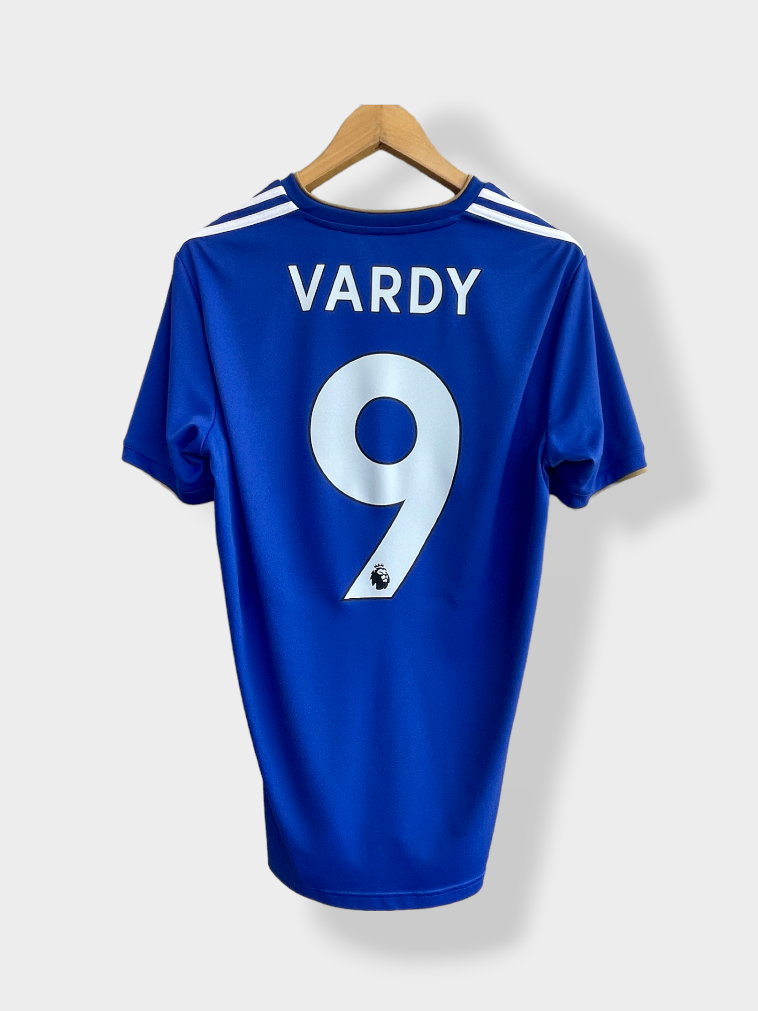 adidas Leicester City 18/19 Home Jersey - Vardy #9 - M - USED: Very Good