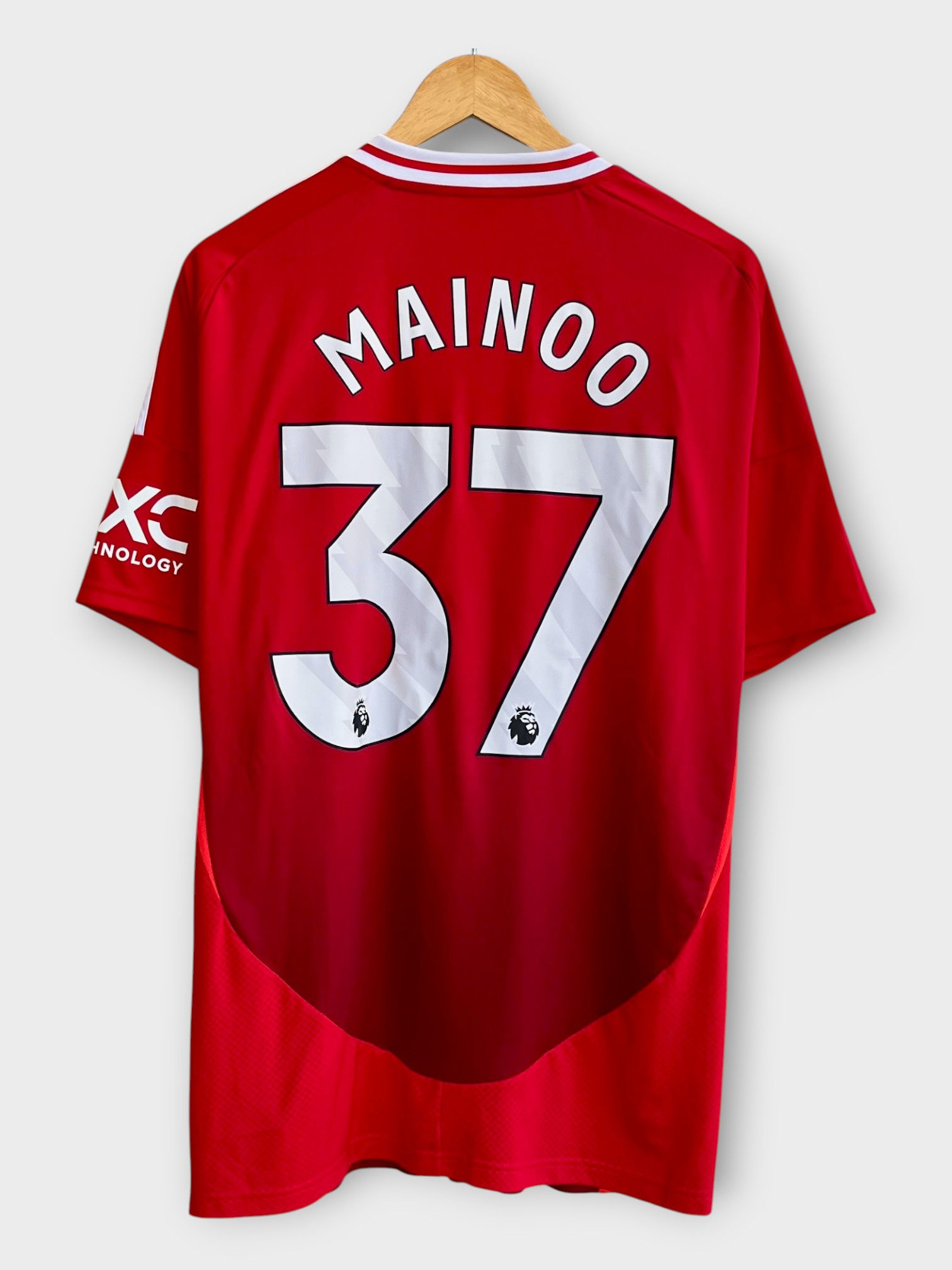 adidas Manchester United 24/25 Home Jersey - Mainoo #37 - XL - BNWOT