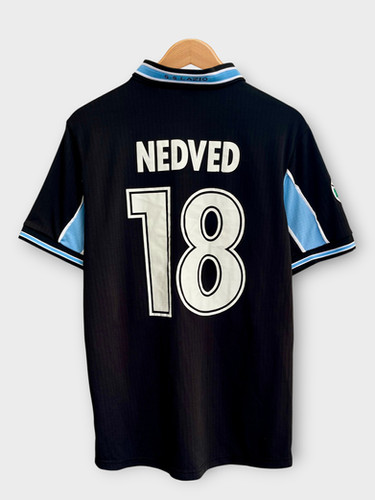Puma Lazio 98-99 Away Jersey - Nedved #18 - L - USED: Excellent