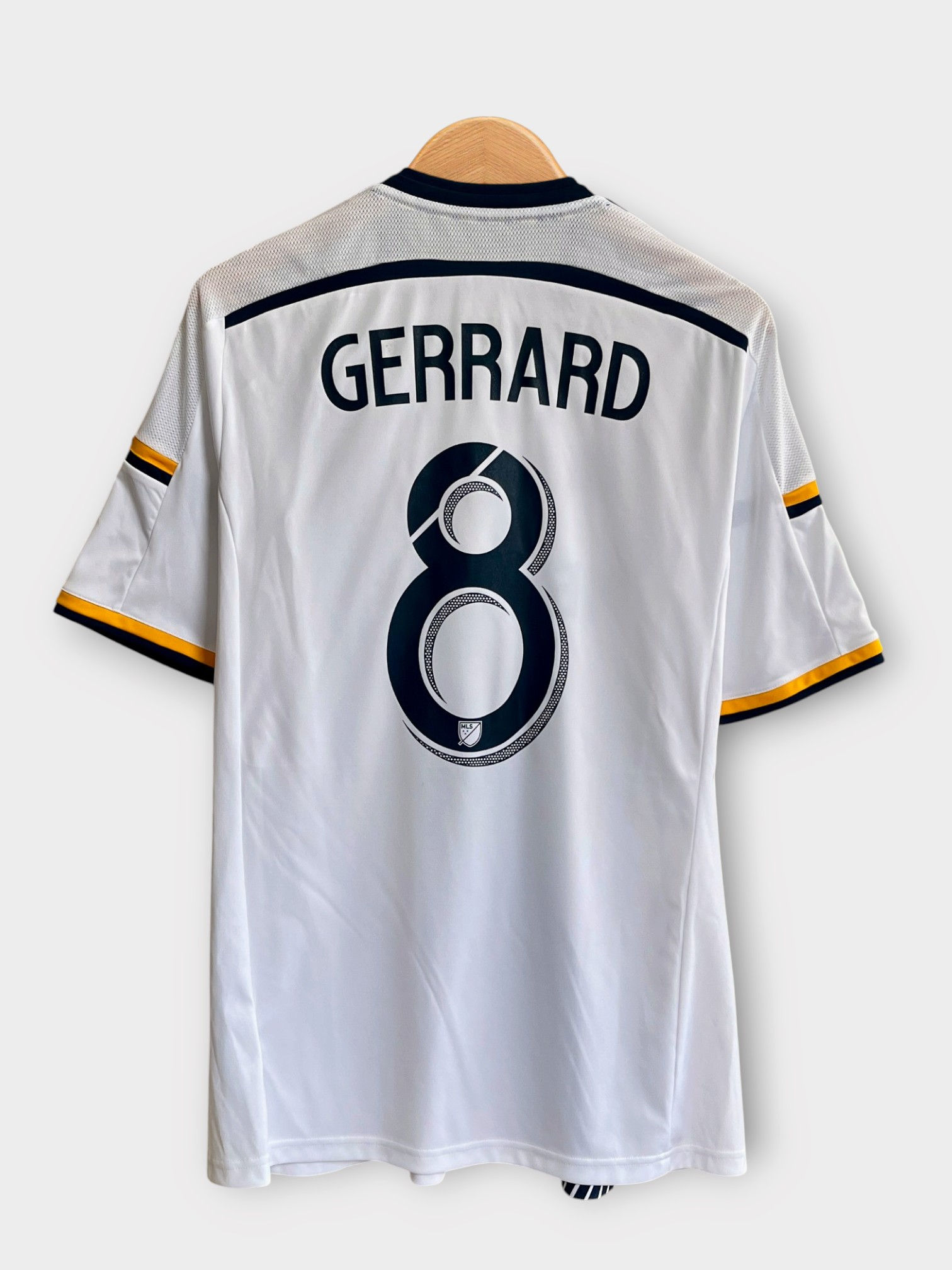 adidas LA Galaxy 2015 Home Jersey - Gerrard #8 - L - USED: Excellent