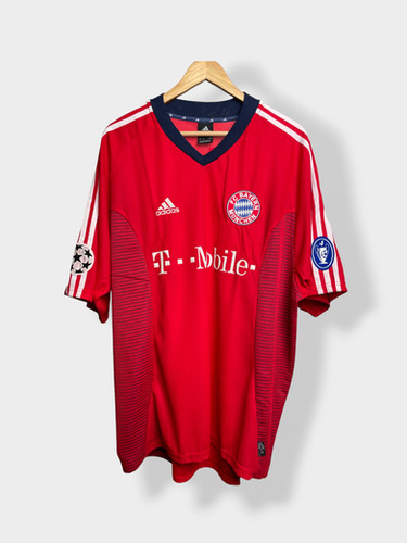 Adidas Bayern München ジャージ Ballack 13 FC Bayern Munchen 2005 Home Jersey #13 Ballack Adidas Red