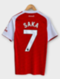 adidas Arsenal 25/26 Home Jersey - Saka #7 - S - USED: Excellent