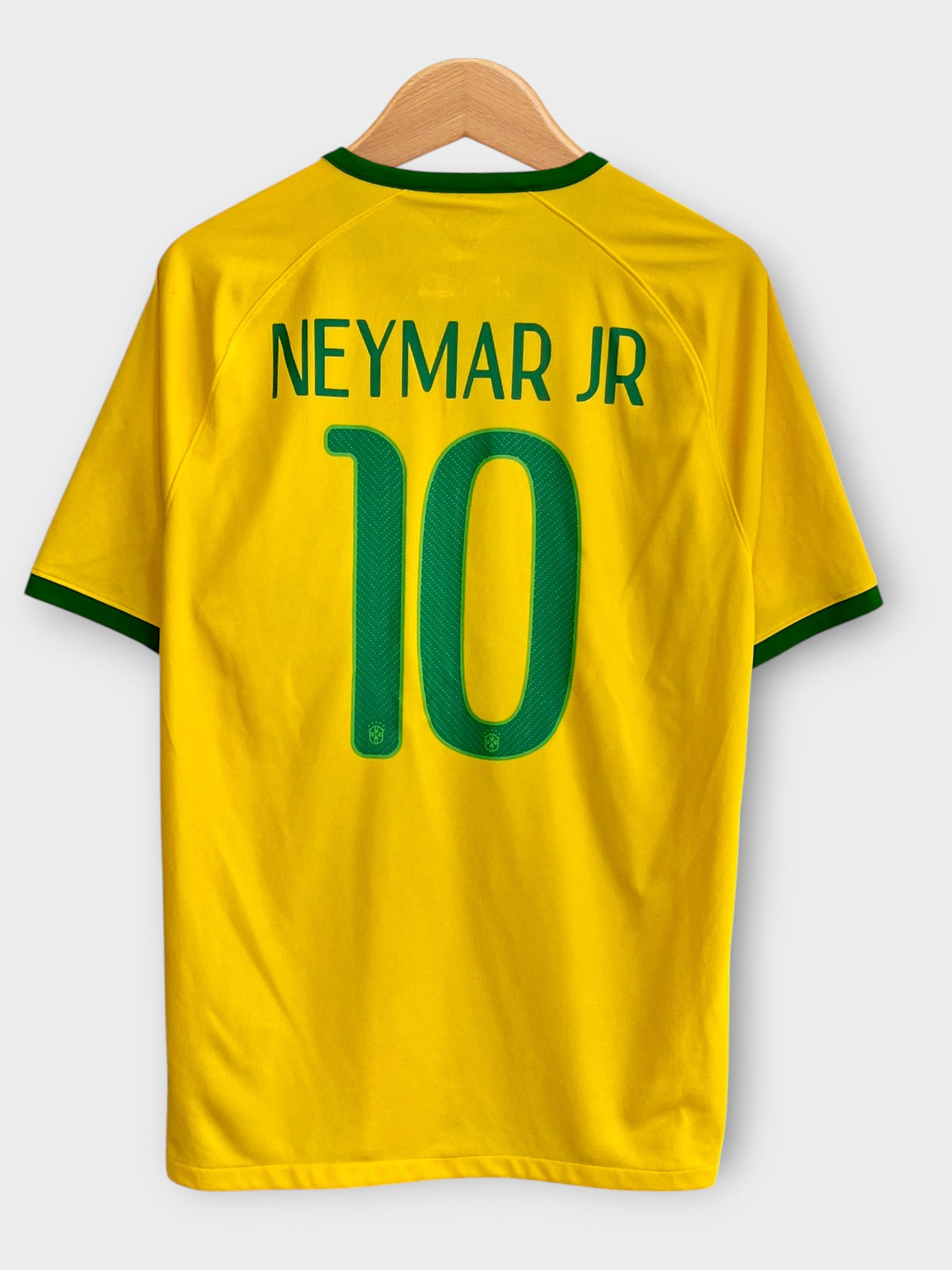 Nike Brazil 2014 Home Jersey - Neymar Jr #10 - L - USED: Excellent