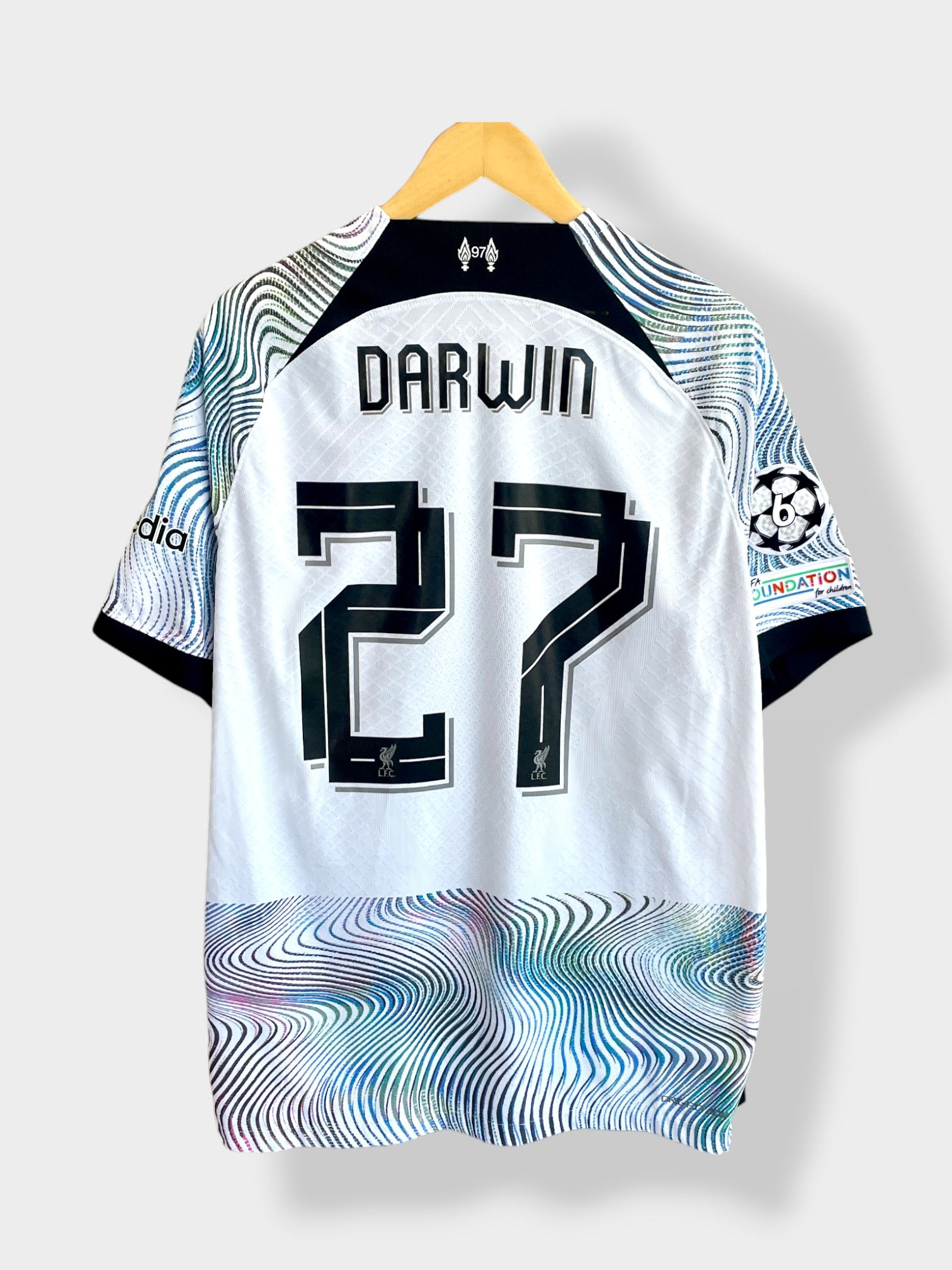 Nike Liverpool 22/23 Away PV Jersey - Darwin Nunez #27 - XL - USED: Very Good