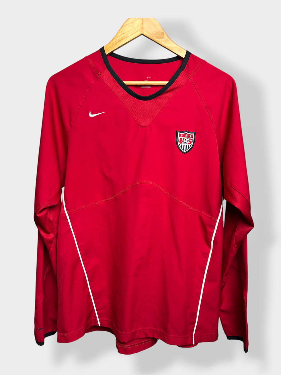 Nike USA 2005 Training Women’s LS Jersey - L - USED: Very Good