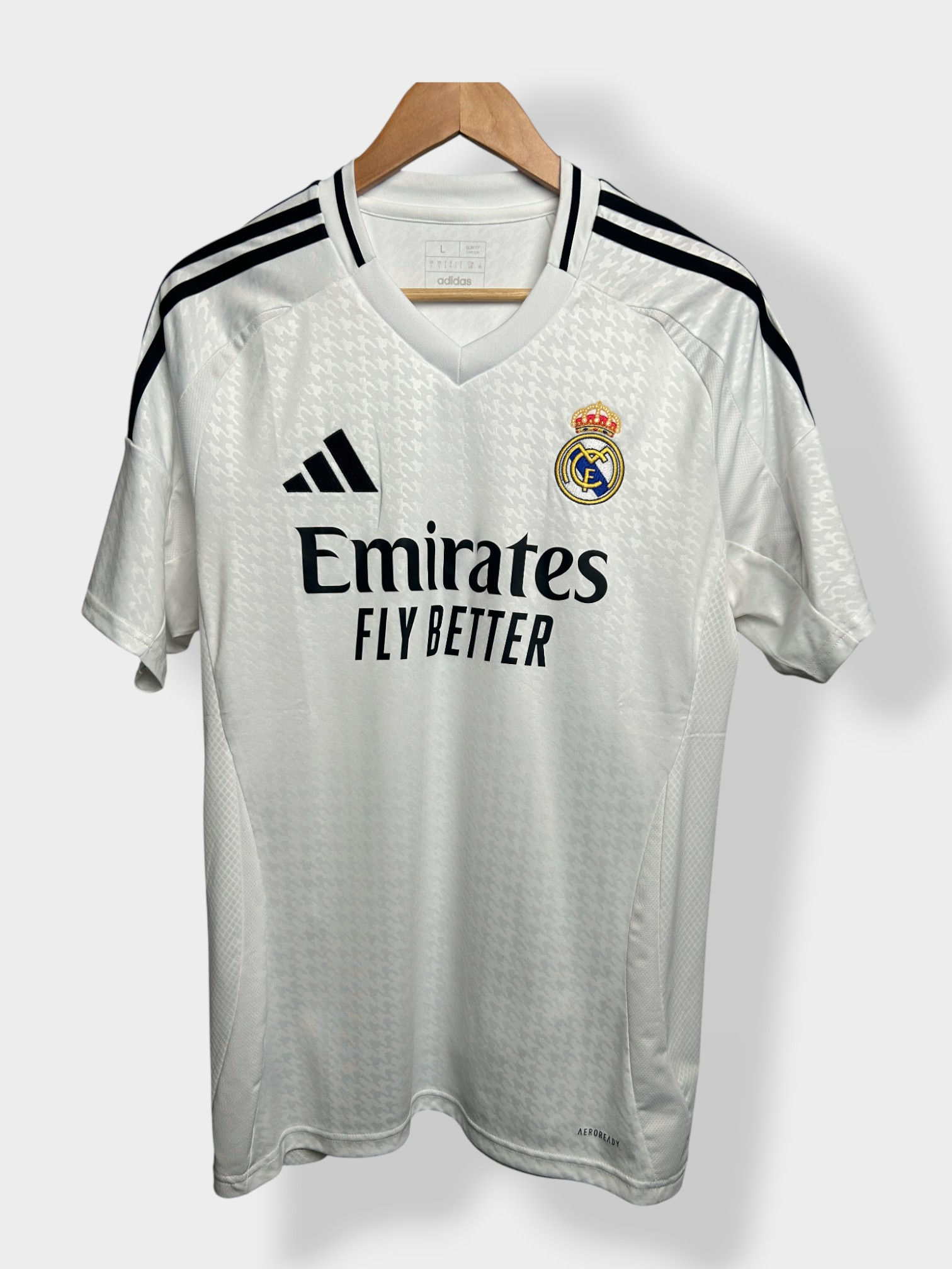 adidas Real Madrid 24/25 Home Jersey - L - USED: Excellent