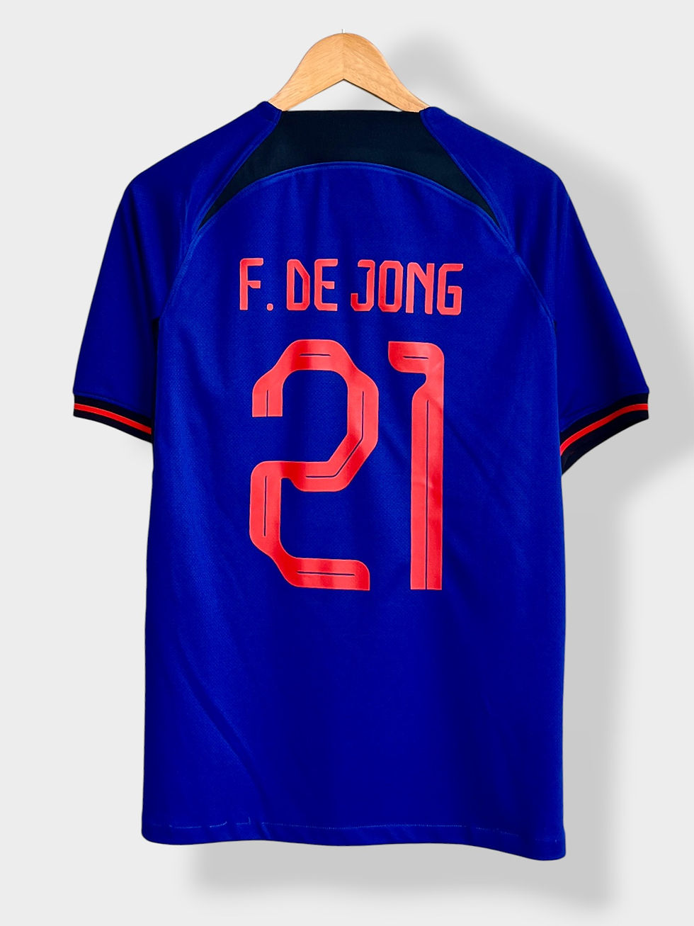 Nike Netherlands 2022 Away Jersey - F. De Jong #21 - M - USED: Very Good