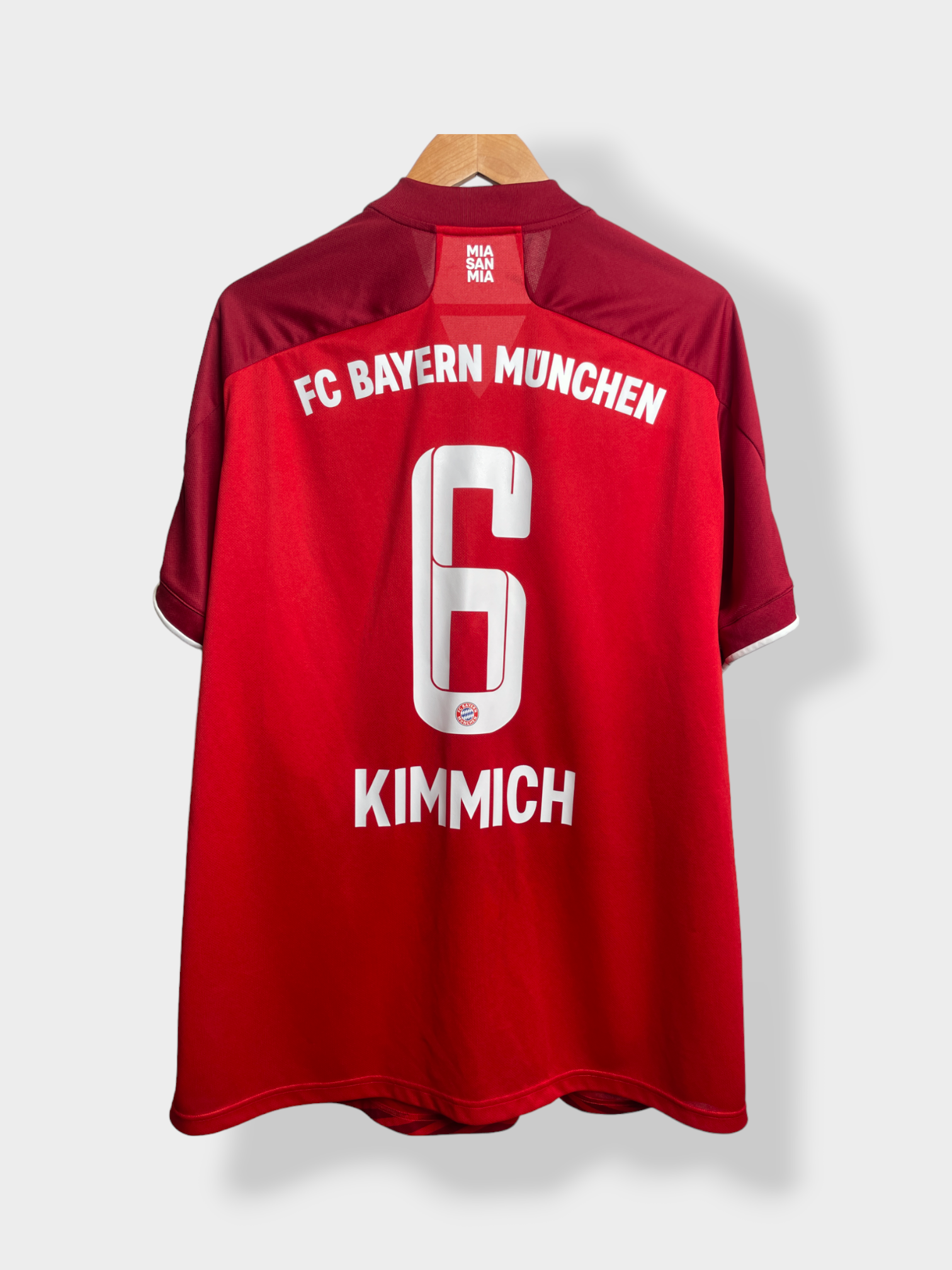 adidas Bayern Munich 21/22 Home Jersey - Kimmich #6 - 2XL - USED: Excellent