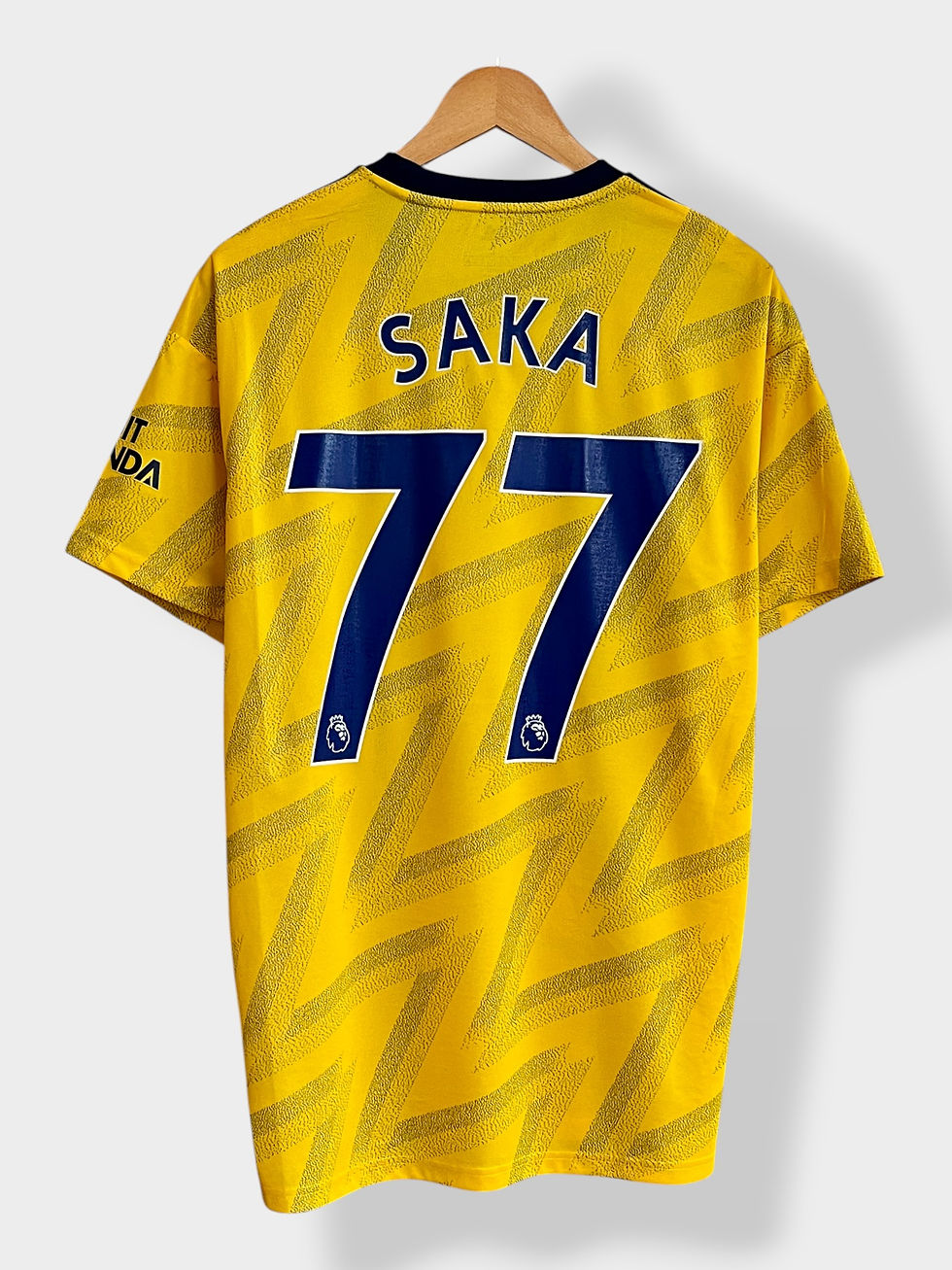 adidas Arsenal 19/20 Away Jersey - Saka #77 - L - USED: Excellent