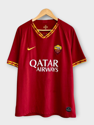 ASローマ De Rossi 19/20 L Nike  デ・ロッシ Nike Roma 19/20 Home Jersey - De Rossi #16 - XL - USED: Good