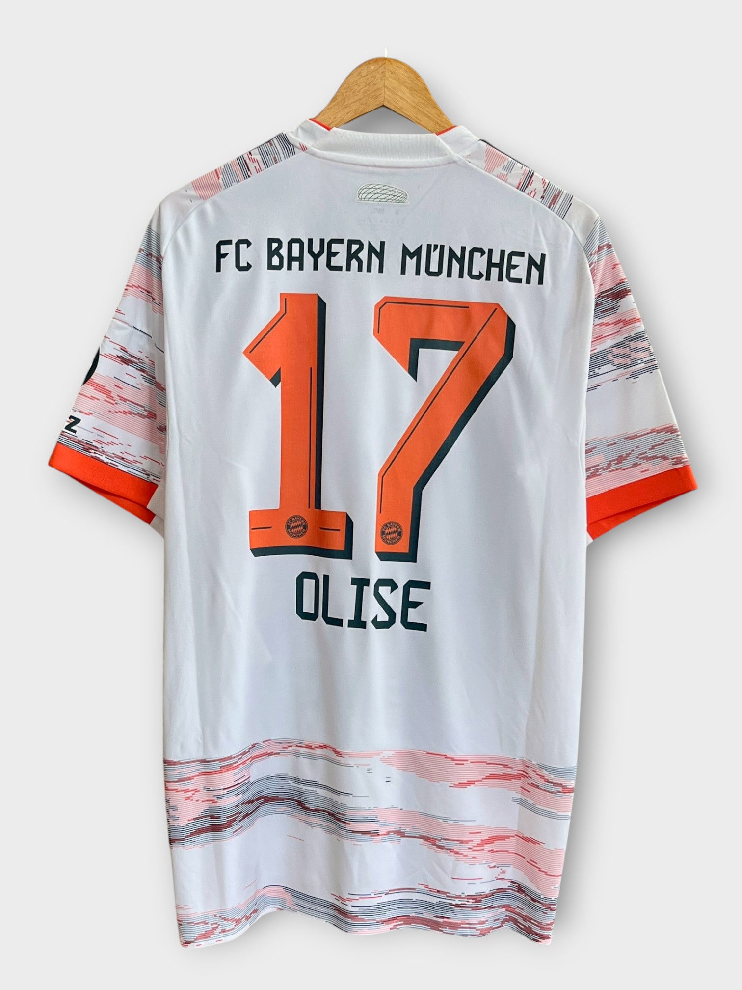 adidas Bayern Munich 25/26 Away Jersey - Olise #17 - XL - USED: Excellent