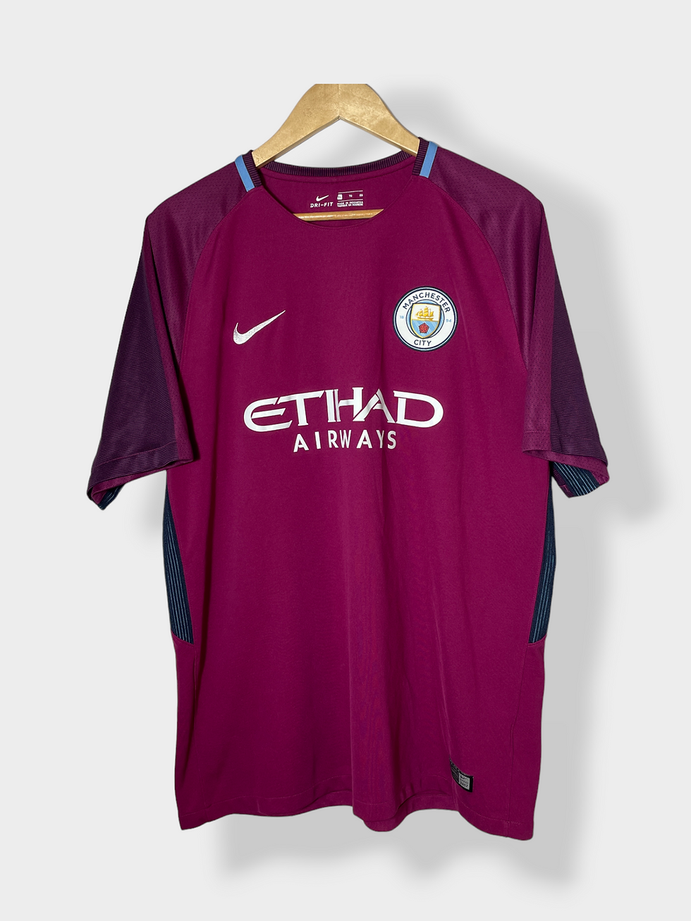 Thumbnail: Nike Manchester City 17/18 Away Jersey - De Bruyne #17 - XL - USED: Excellent 
