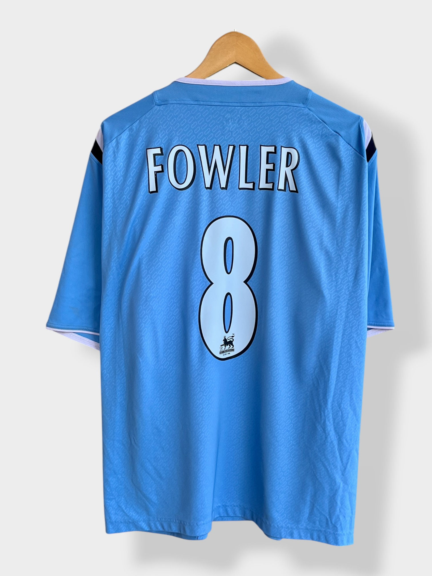 Reebok Manchester City 04-06 Home Jersey - Fowler #8 - 2XL - USED: Good