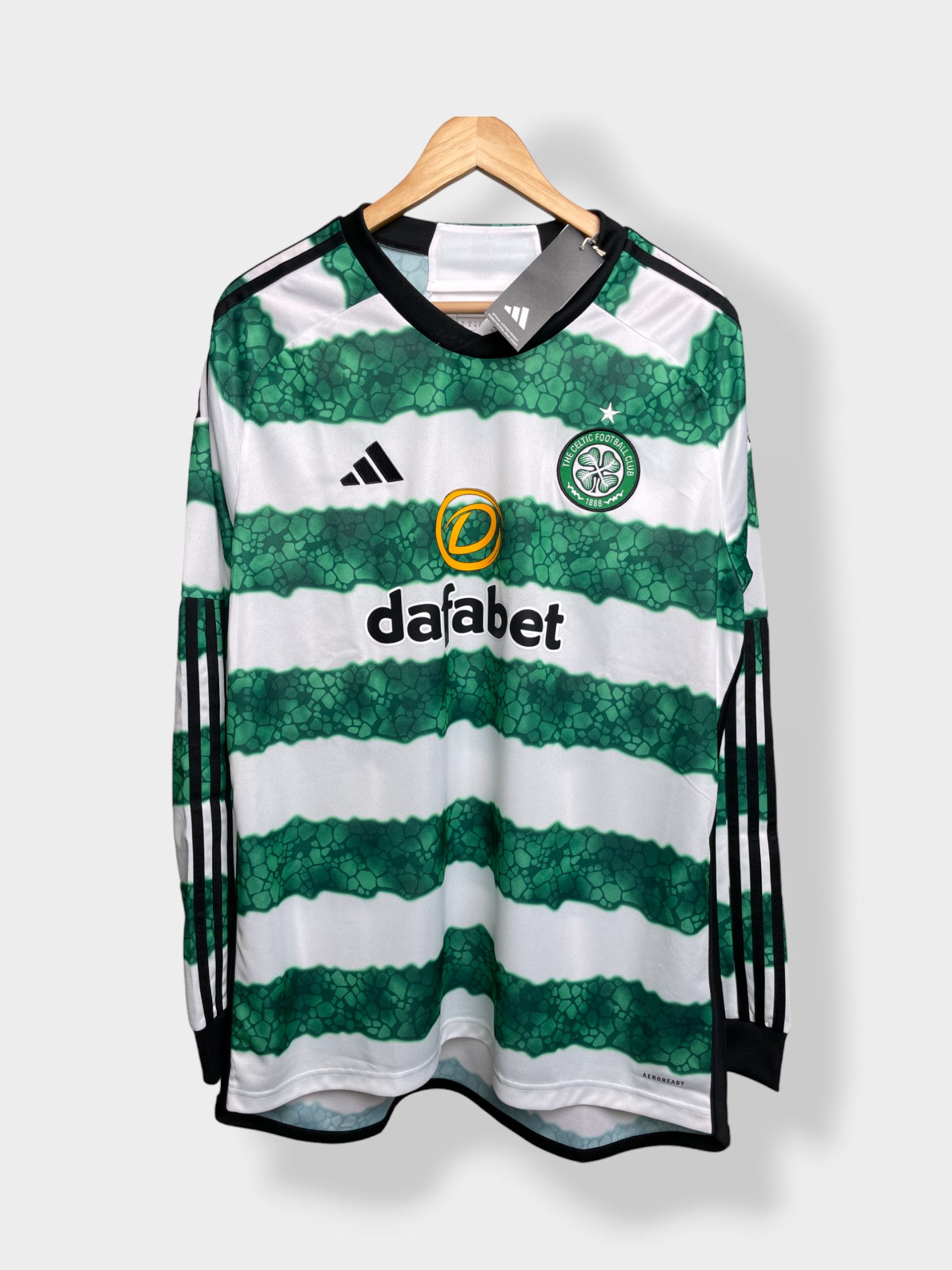 adidas Celtic 23/24 Home LS Jersey - XL - BNWT