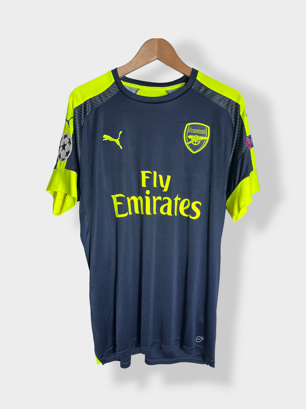 Thumbnail: Puma Arsenal 16/17 Third Jersey - Alexis Sanchez #7- L - USED: Excellent 