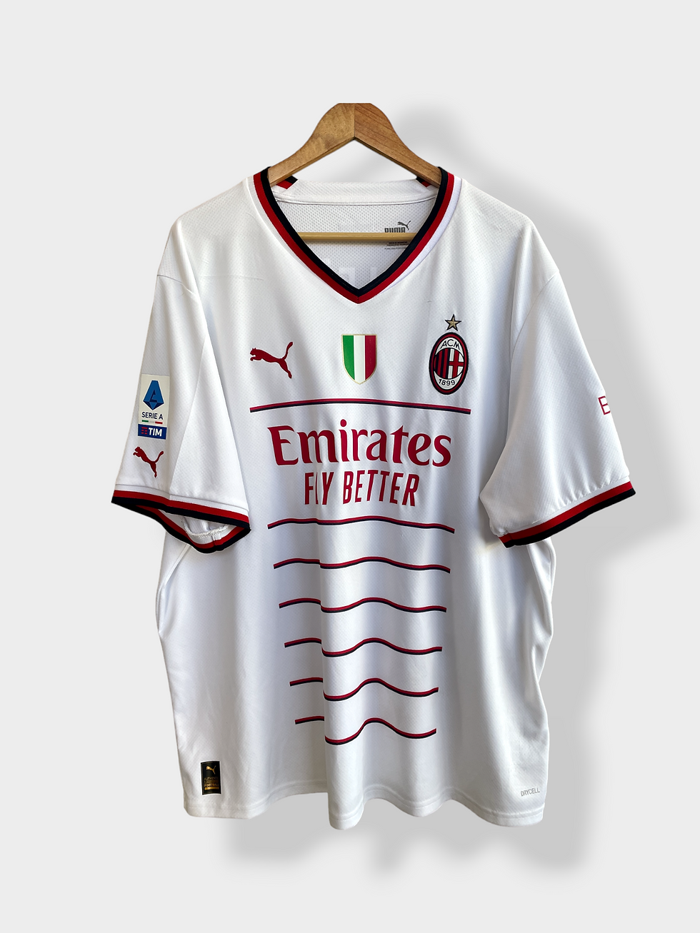 Thumbnail: Puma AC Milan 22/23 Away Jersey - Leão #17 - 2XL - USED: Excellent 