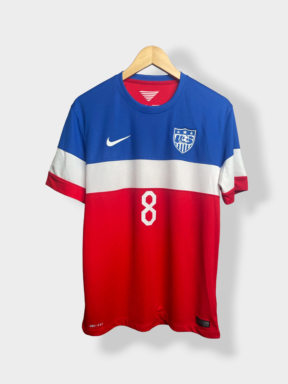 Thumbnail: Nike USA 2014 Away Jersey - Dempsey #8 - M - USED: Excellent