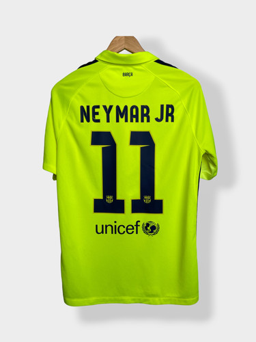 バルセロナ NEYMAR JR. 14/15 長袖 シャツ Lサイズ 2014-15 Barcelona Authentic Home Shirt Neymar Jr #11 - 6/10 - (S)