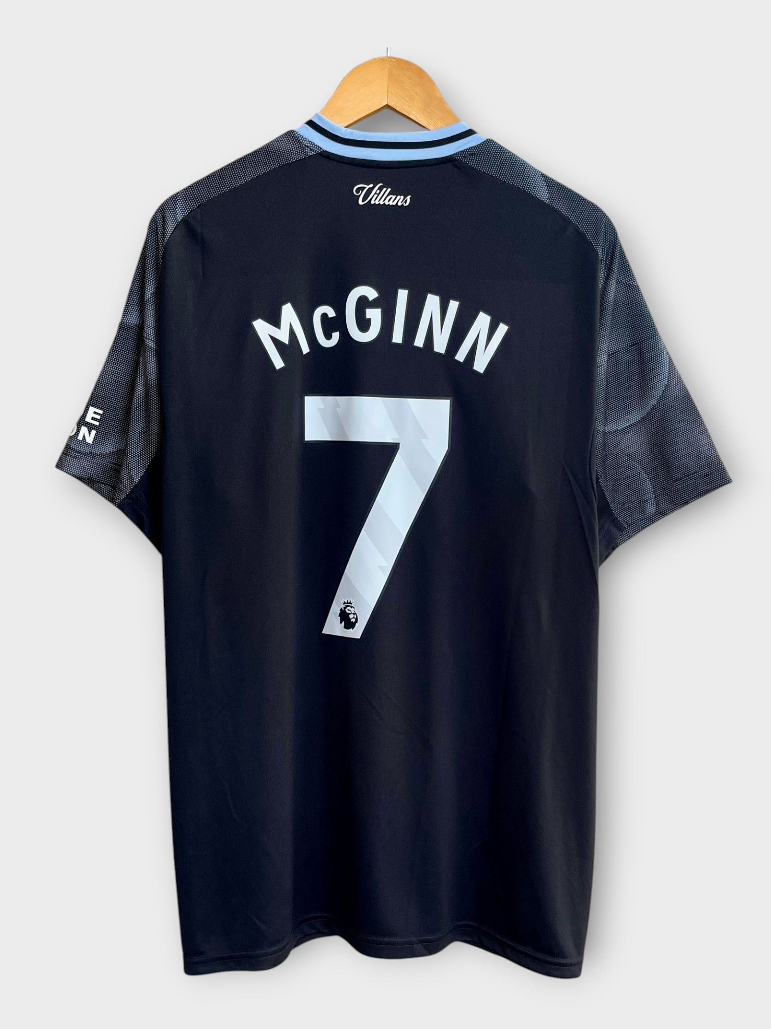 adidas Aston Villa 25/26 Away Jersey - McGinn #7 - XL - BNWT