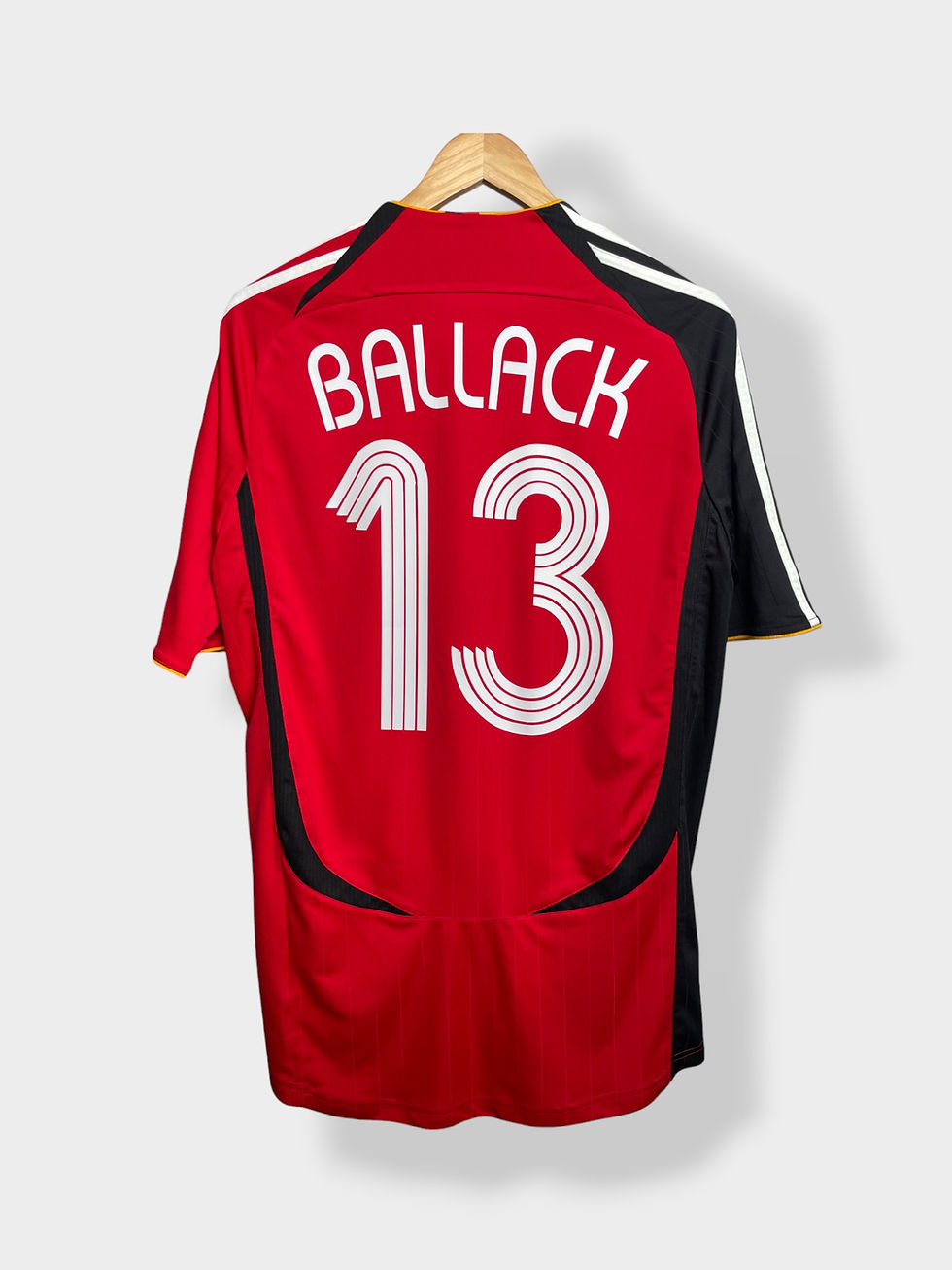 Thumbnail: adidas Germany 2006 Away Jersey - Ballack #13 - M - USED: Excellent