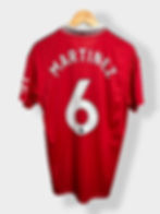 Thumbnail: adidas Manchester United 22/23 Home Jersey - Martinez #6 - M - USED: Excellent