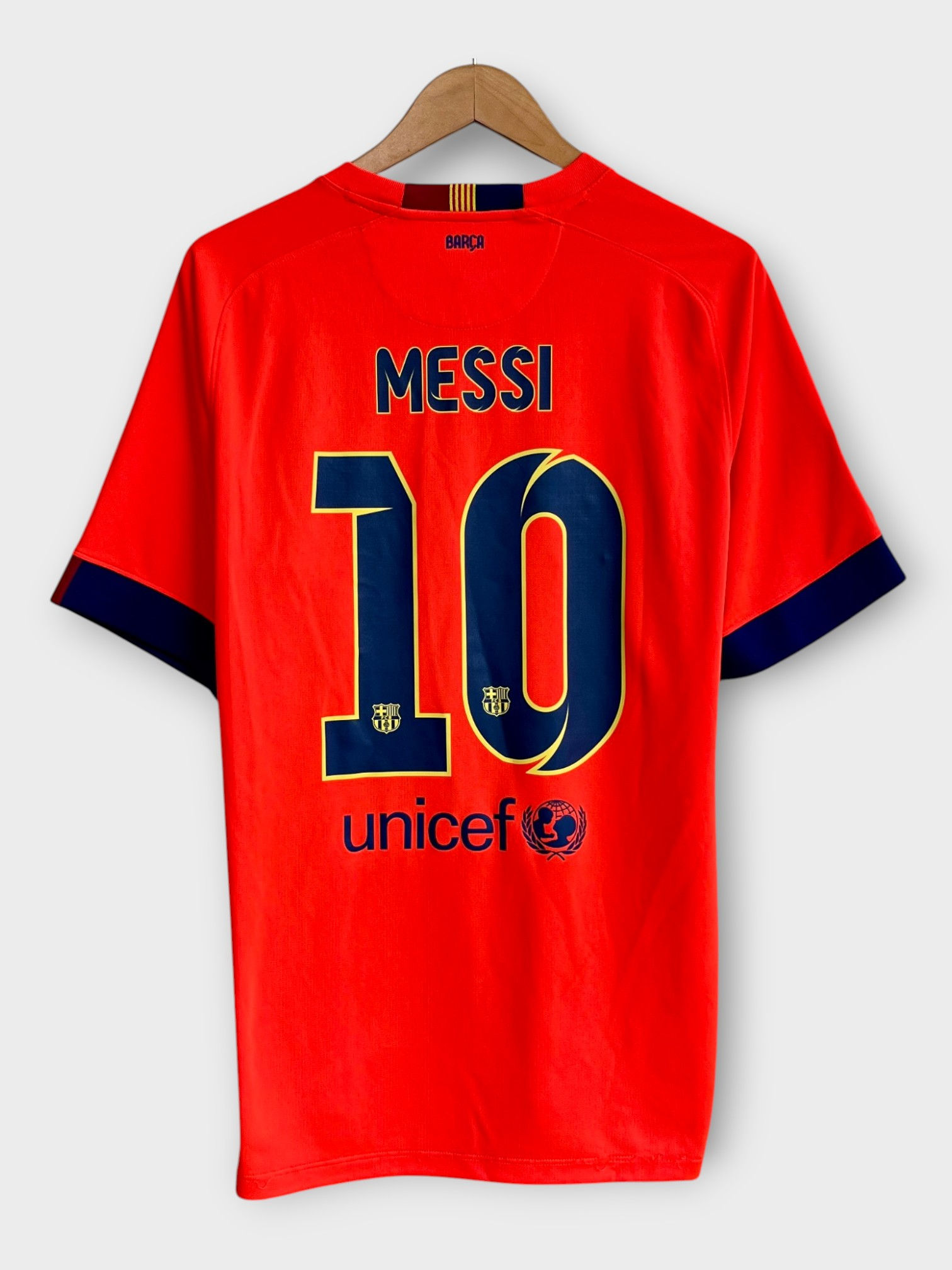 Nike Barcelona 14/15 Away Jersey - Messi #10 - L - USED: Excellent