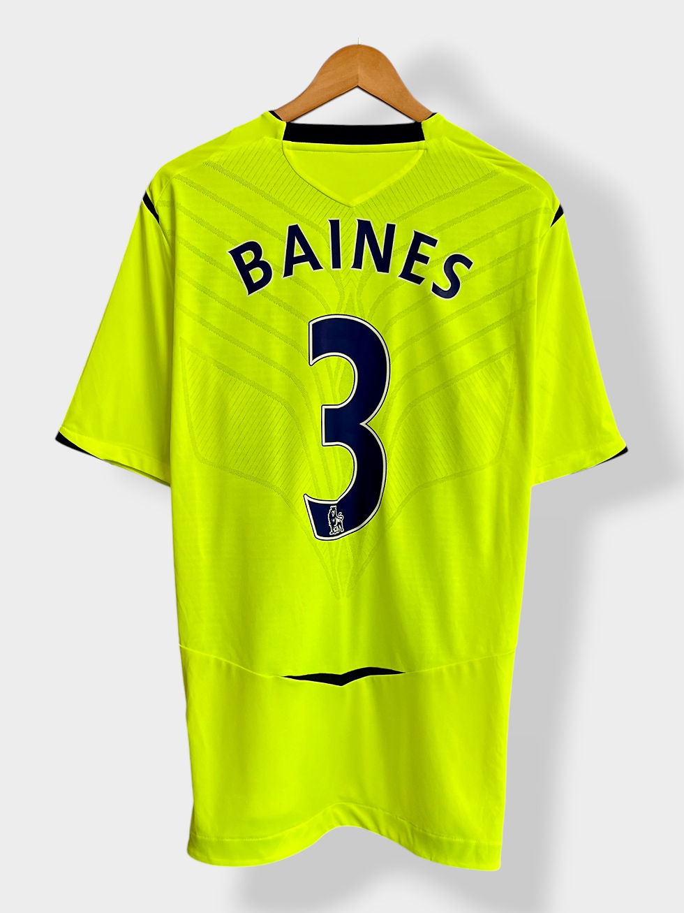 Umbro Everton 08/09 Third Jersey - Baines #3 - XL - USED: Excellent