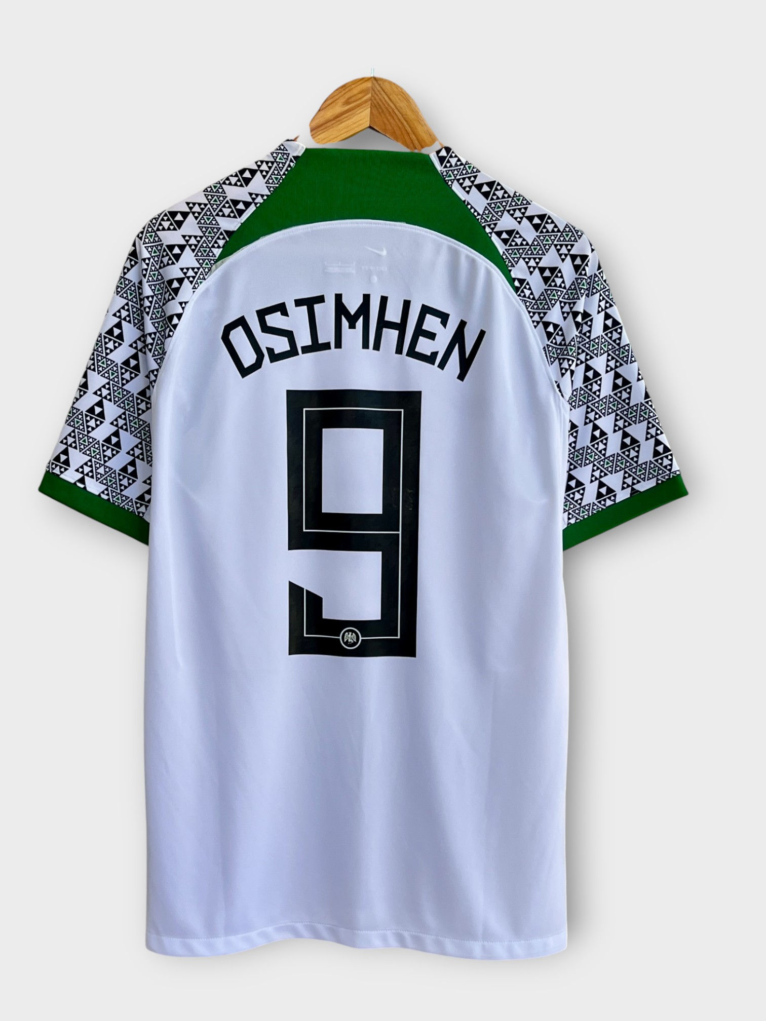 Nike Nigeria 2022 Home Jersey - Osimhen #9 - L - USED: Excellent