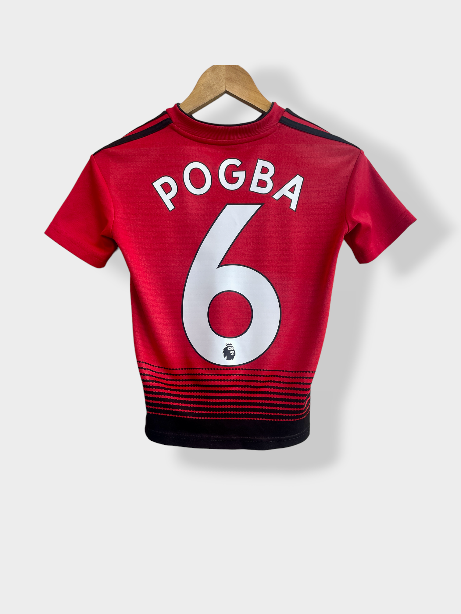 adidas Manchester United 18/19 Youth - Pogba #6  (oversized) -  S - USED: Good